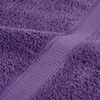 vidaXL Toallas de mano SOLUND 4 unidades morado 50x100 cm 600 gsm