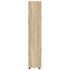 vidaXL Aparador alto con estante FLORIN Roble Sonoma 60 x 35 x 182 cm