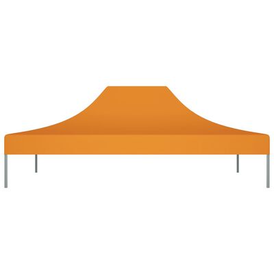 vidaXL Techo de carpa para celebraciones naranja 4x3 m 270 g/m²