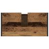 vidaXL Gabinete de Ba&ntilde;o con puerta Madera Vieja 60 x 30 x 60 cm