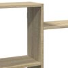 vidaXL Estante de pared madera ingenier&iacute;a roble Sonoma 159x18x65 cm