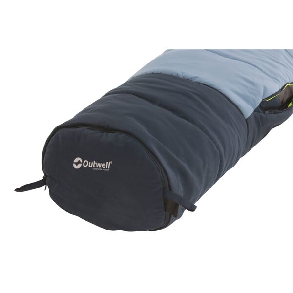 Outwell Saco de dormir Convertible Junior azul océano