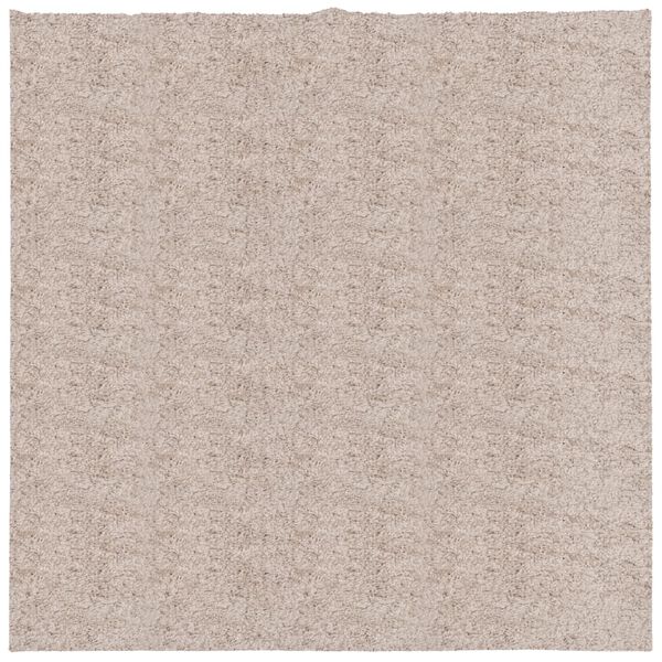 vidaXL Alfombra peluda de pelo largo moderna PAMPLONA beige 160x160 cm