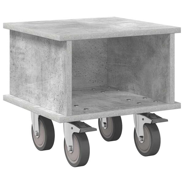vidaXL Soporte de TV Gris Concreto 37 x 35 x 35 cm