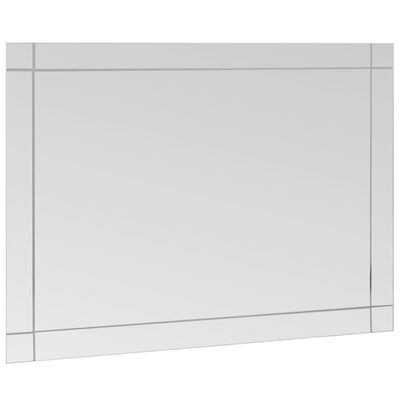 vidaXL Espejo de pared vidrio 60x50 cm