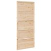 vidaXL Puerta Corrediza 90 x 2,5 x 208 cm Madera de Pino Maciza