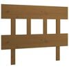 vidaXL Cabecero de cama madera maciza de pino marr&oacute;n miel 93,5x3x81 cm