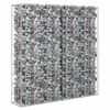 vidaXL Muro de gaviones con cubiertas acero galvanizado 80x20x100 cm