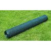 vidaXL Malla de alambre hexagonal acero verde oscuro 1x25 m
