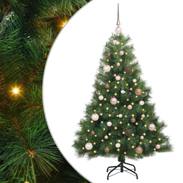 vidaXL &Aacute;rbol de Navidad artificial con 150 LED Verde 150 cm PE y PVC