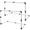 vidaXL Mini porter&iacute;as de f&uacute;tbol 2 unidades 91,5x48x61 cm