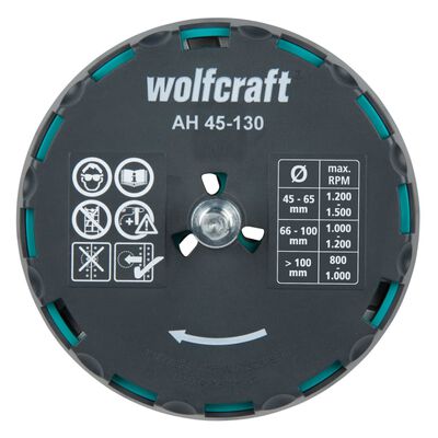 wolfcraft Sierra de calar ajustable AH 45-130 30 mm metal 5978000