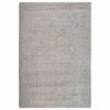 vidaXL Alfombra peluda antideslizante gris claro 120x170 cm
