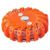 ProPlus Discos de advertencia con 16 LEDs naranja