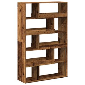 vidaXL Separador de ambientes madera envejecida 100x33x156,5 cm