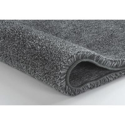 Kleine Wolke Alfombra para baño Relax gris antracita 60x100 cm