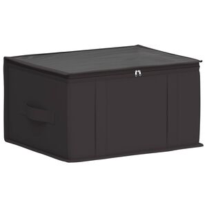 vidaXL Caja de almacenamiento con ventana superior transparente