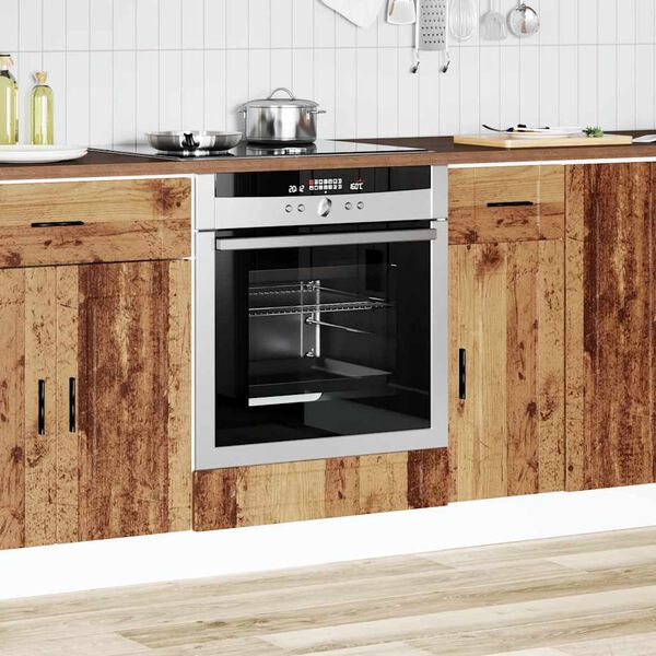 vidaXL Mueble de horno&nbsp;Porto madera vieja madera reconstituida