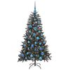 vidaXL &Aacute;rbol de Navidad artificial Verde 150 cm PVC, Pl&aacute;stico y Acero