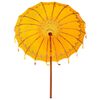 vidaXL Parasol Balin&eacute;s Amarillo 185 x 185 x 260 cm Algod&oacute;n