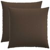 vidaXL Coj&iacute;n decorativo 2 uds. HEERLEN Topo 65 x 65 cm Tela