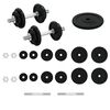 vidaXL Mancuernas con discos 40 kg