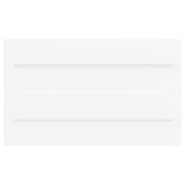 vidaXL Armario para lavabo madera contrachapada blanco 80x38,5x48 cm