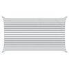 vidaXL Toldo Vela de Sombra Gris claro y blanco. 4,5 x 2,5 m