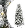 vidaXL &Aacute;rbol de Navidad artificial Blanco 210 cm