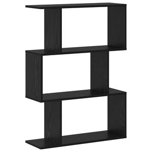 vidaXL Librer&iacute;a Roble Negro 70 x 24 x 97 cm Madera de ingenier&iacute;a