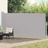vidaXL Toldo lateral retr&aacute;ctil 160x500 cm gris