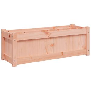 vidaXL Jardinera madera maciza Douglas 90x31x31 cm