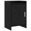 vidaXL Mesas de noche Roble Negro 40 x 30 x 60 cm Madera de ingenier&iacute;a