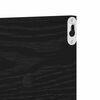 vidaXL Estanter&iacute;as de pared 4 pcs Roble Negro 80 x 11,5 x 18 cm