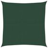 vidaXL Toldo de vela verde oscuro HDPE 160 g/m&sup2; 4,5x4,5 m
