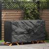 vidaXL Funda para muebles Liso Negro 180 x 70 x 90 cm 420D