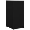 vidaXL Armario archivador de acero negro 46x62x102,5 cm