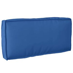 vidaXL Coj&iacute;n Azul Royal 80 x 40 x 12 cm Tela Oxford
