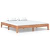 vidaXL Estructura de cama de madera de teca maciza 180x200 cm