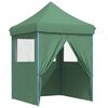 vidaXL Carpa de Fiesta Verde 200 x 200 x 306 cm Tela Oxford