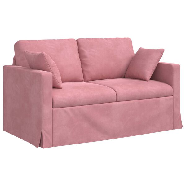 vidaXL Sof&aacute; Rosa Dimensiones generales: 138 x 78 x 80 cm (An x P x A)