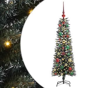vidaXL &Aacute;rbol de Navidad artificial Verde 120 cm PVC, Pl&aacute;stico y Acero