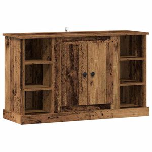 vidaXL Vitrina Madera Vieja 100 x 35,5 x 60 cm Madera contrachapada