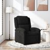 vidaXL Sillón reclinable de terciopelo negro