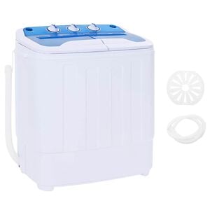 vidaXL Mini lavadora con 2 tambores 5,6 kg