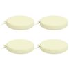 vidaXL Cojines de Asiento de 4 Piezas SOEST 4 uds. 100% Poli&eacute;ster