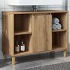 vidaXL Mueble de baño madera de ingeniería roble artisian 80x33x60 cm
