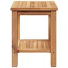vidaXL Mesa de Café Marrón 50 x 35 x 45 cm Madera de teca maciza
