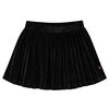 Falda plisada infantil l&uacute;rex negro 140
