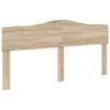 vidaXL Cabecero Roble Sonoma Madera contrachapada